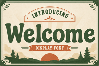 Welcome Font Designs: Creative Style & User-Friendly Guides