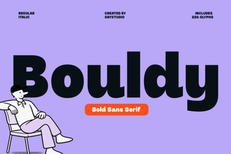 Design with Bouldy Font: Creative Ideas & Uses